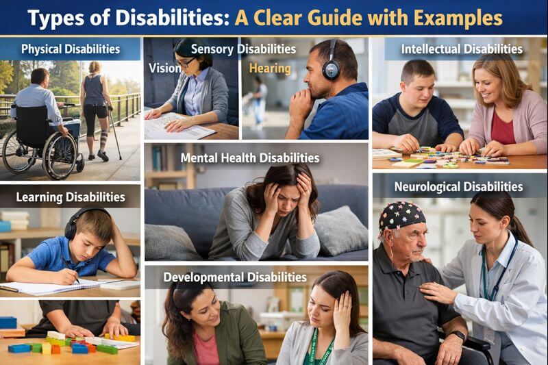 Types of Disabilities: A Clear Guide with Examples