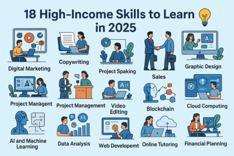 18 High-Income Skills to Learn in 2025