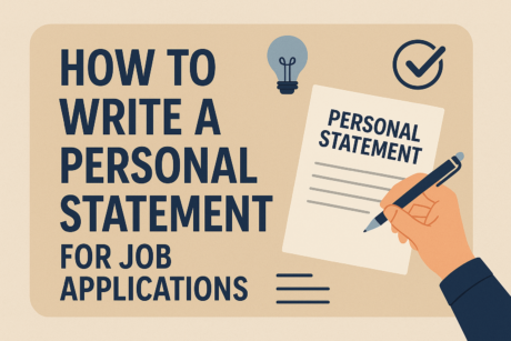 How to Write a Personal Statement for Job Applications
